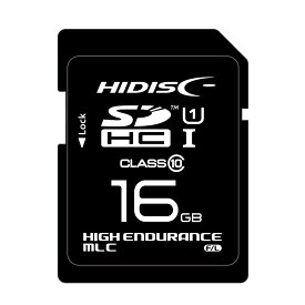 【6/4～6/11開催】ポイント10倍！×楽天スーパーSALE(要エントリー) HIDISC Hynix, Samsung製MLCチップ採用 高耐久 SDHCカード 16GB メモリーカード 記憶媒体 記憶 大容量 小型
