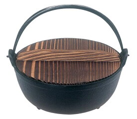 【当店限定】11/5〜11/11までポイント5倍！！及源 南部鉄器 丸鍋 7寸 直火対応 F-21