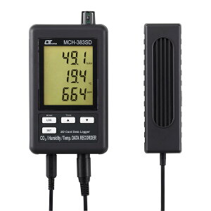 【★ポイント5倍★】10/24~10/27開催!お買い物マラソン(要エントリー) ケニス CO2・温湿度計 MCH-383SD