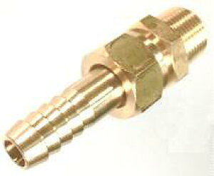 【★ポイント5倍★】10/24~10/27開催!お買い物マラソン(要エントリー) 銅合金C3604(黄銅真鍮) BS 片口ホースユニオン BS HCM R1/2×φ12.7