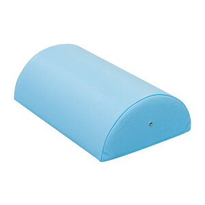 【★ポイント5倍★】10/24~10/27開催!お買い物マラソン(要エントリー) 松吉医科器械 カラー診察用半円マクラ(大) ビニルレザースカイブルー TB-77C-07 1個 高田ベッド製作所 20-3787-0012 販売セ