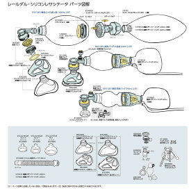 【市場の日】4/18は当店ポイント5倍！！松吉医科器械 レサシテータ用固定ロッククリップ 85110305（10コ） 1箱 レールダルメディカルジャパン 24-7853-00　販売セット入数：1 救急 災害備品 蘇生資器材蘇生器