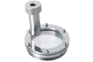 【★ポイント5倍★】10/24~10/27開催!お買い物マラソン(要エントリー) 日東金属工業 のぞき窓(一体型)ライト・ケース付 4S NMB-LC-4S 容器 ステンレス 産業用