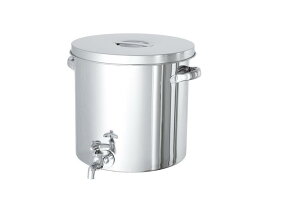 【★ポイント5倍★】10/24~10/27開催!お買い物マラソン(要エントリー) 日東金属工業 蛇口付ステンレス汎用容器 10L ST-W-24 容器 ステンレス 産業用