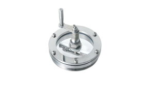 【★ポイント5倍★】10/24~10/27開催!お買い物マラソン(要エントリー) 日東金属工業 ワイパー付のぞき窓(一体型) 4S NMBW-4S 容器 ステンレス 産業用