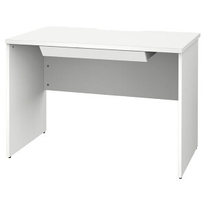 【★ポイント5倍★】10/14~10/17開催!お買い物マラソン(要エントリー) 【法人限定/車上渡し】アール・エフ・ヤマカワ プラン木製デスク W1000×D600 ホワイト×ホワイト脚 引出付き 家具 インテ