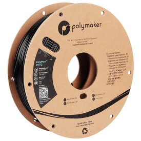 【市場の日】4/18は当店ポイント5倍！！Polymaker PolyMax PETG (1.75mm, 0.75kg) Black フィラメント 3Dプリンター 3D