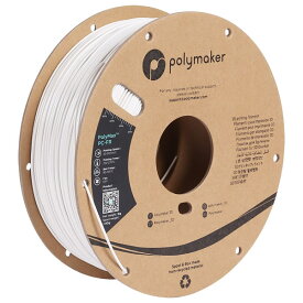 【4/24～4/27開催】お買い物マラソン×ポイント5倍！(要エントリー) Polymaker PolyMax PC-FR (1.75mm, 1kg) White フィラメント 3Dプリンター 3D