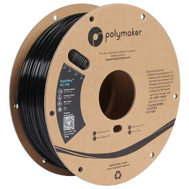 【市場の日】4/18は当店ポイント5倍！！Polymaker PolyMax PC-FR (1.75mm, 1kg) Black フィラメント 3Dプリンター 3D