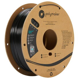 【市場の日】4/18は当店ポイント5倍！！Polymaker PolyLite PETG (1.75mm, 1kg) Black フィラメント 3Dプリンター 3D