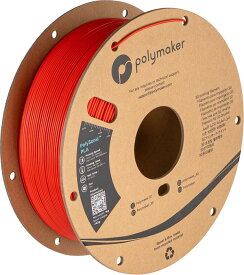 【5/23～5/27開催】お買い物マラソン×ポイント5倍！(要エントリー) PolySonic PLA (1.75mm, 1kg) Red フィラメント 3Dプリンター 3D 材料 造形 高速