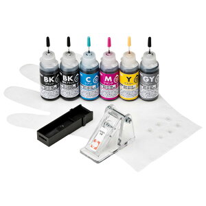 ���|�C���g10�{�� 1/9~1/16 ���������}���\��(�v�G���g���[) �T�����T�v���C �l�ւ��C���N BCI-370PGBK 371BK C M Y GY�p �����F1