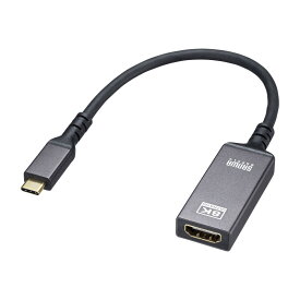 【ワンダフルデー】6/1は当店ポイント10倍！！サンワサプライ USB Type C-HDMI変換アダプタ (8K/60Hz/HDR対応) 入数：1