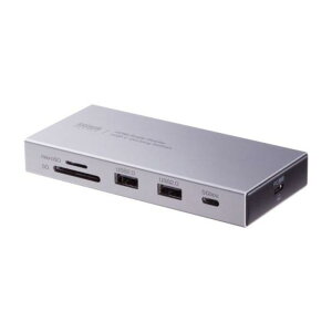 ���|�C���g10�{�����������}���\��(8���㔼/�v�G���g���[) �T�����T�v���C USB Type-C�h�b�L���O�X�e�[�V�����i10in1�j USB-CVDK22