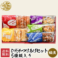 日高水産加工 ひだかつけあげセット 2 (綾波) (5種類入) 送料無料 さつま揚げ 鹿児島 串木野 鹿児島 地元…
