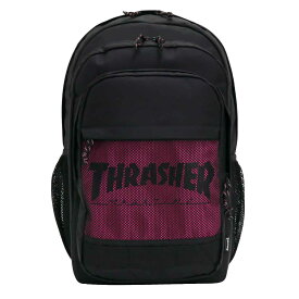 ＼SALE／ リュック 33L THRASHER スラッシャー リュックサック デイパック 3ルーム構造 大容量 通学 通学用 通勤 男女兼用 中学生 高校生 大学生 部活 スクール用 PC 人気 黒 ブラック A4 B4 スクールシリーズ SCHOOL series THR-178