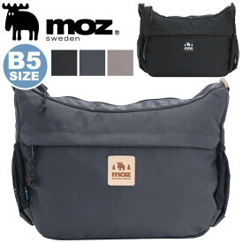 モズ moz ショルダーバッグ ショルダー 斜め掛け 肩がけ バッグ かばん ユニセックス ワンショルダー ワンショルダーバッグ マザーズバッグ 北欧 大人 かわいい カバン カジュアル ブラック 旅行 サブバッグ おでかけ B5 ZZOK-03