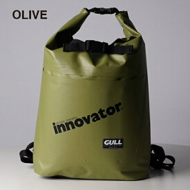 GULL×innovator ガル イノベーター ウォータープロテクトバッグ GI-7144 24L 防水リュック 防水バッグ リュック バックパック ターポリンバッグ ダイビング シュノーケル アウトドア スイミング 釣り マリンスポーツ