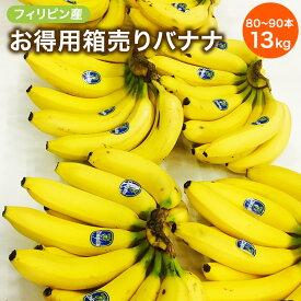 【フィリピン産】バナナ　箱売りお買い得　5H　6H　13キロ
