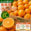 オレンジ業務用 箱売り【オーストラリア産】オレンジ17キロ 業務用オレンジ 大容量 箱買い お徳用 大量 ネーブル 大特…