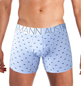 男性用下着 送料無料 オーストラリアのクールなメンズアンダーウェア モスマン MOSMANN Comfort Polka Dash Leg BOXER BRIEF LILAC SXL
