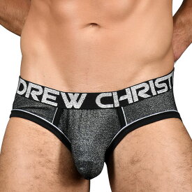 メンズセクシーアンダーウェア アンドリュークリスチャン 送料無料 ANDREW CHRISTIAN Sparkle Denim Brief wAlmost Naked XS,S,M,L,XL