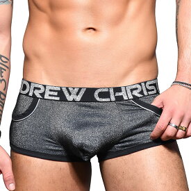 (アンドリュークリスチャン）ANDREW CHRISTIAN Sparkle Denim Pocket Boxer wAlmost Naked XS,S,M,L,XL