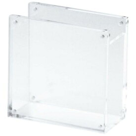 アクリル POPホルダー付ナプキンスタンド S 746399 100×49×H100/業務用/新品/小物送料対象商品