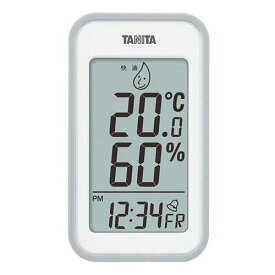 タニタ デジタル温湿度計 TT-559(GY)グレー 幅75×奥行30×高さ132(mm)/業務用/新品/小物送料対象商品