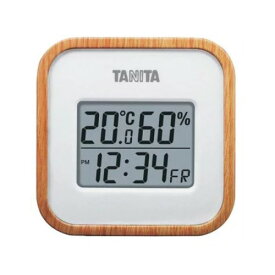 タニタ デジタル温湿度計 TT-571-NA ナチュラル 幅30×奥行75×高さ75(mm)/業務用/テンポス/小物送料対象商品