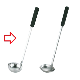 楽天市場 18 8 シリコン長柄 スープレードル 180ccの通販