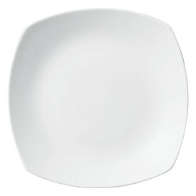 シルキーホワイト角皿L 19×19×3.5cm 595-048 (10個入) /業務用/新品/小物送料対象商品
