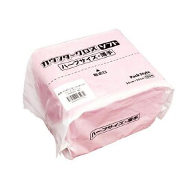 ふきん・クロス PS カウンタークロス ソフト ハーフサイズ 薄手ピンク パックスタイル(2400個入)/業務用/新品/送料無料
