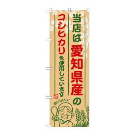 P.O.Pプロダクツ/☆G_のぼり SNB-914 愛知県産ノコシヒカリ/新品/小物送料対象商品