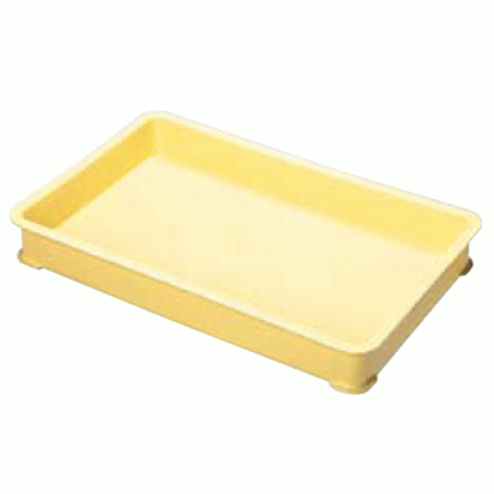 リス 食品用コンテナー 番重 【白】 7個セット プラケース N0390 リス PP 透明コンテナー（食品用）深型 4208300（取寄品