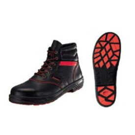 安全靴 シモンライト SL22−R 黒/赤 27cm 【業務用】【送料無料】