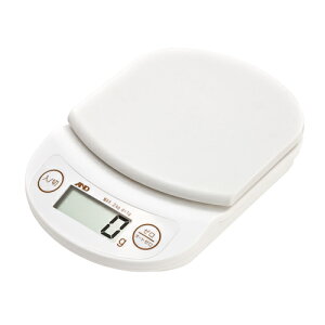 A&D �z�[���X�P�[�� A&D UH-3302-W (2kg/1g �z���C�g) �R���p�N�g�͂��� ��120mm×���s170mm×����30mm �Ђ傤��:2000g/�Ɩ��p/�V�i/���������Ώۏ��i