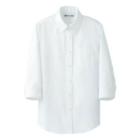 【セブンユニフォーム】7分袖シャツ（女性用）サイズ：5〜15 カラー：エンジ,ブラック,ホワイト