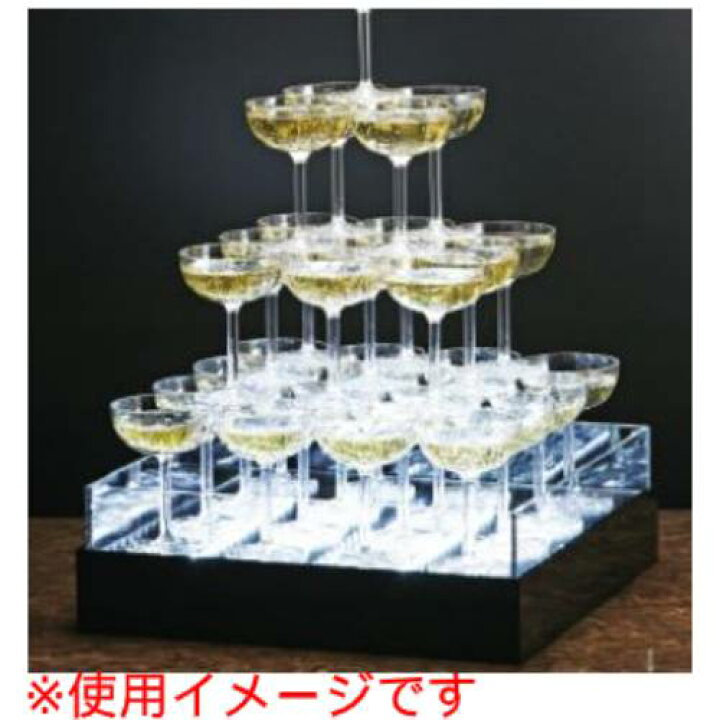 楽天市場】シャンパンタワーLEDケース3・4段兼用/1入/業務用/新品/送料 