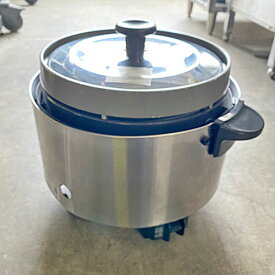 【中古】ガス炊飯器 リンナイ(Rinnai) RR-20SF 幅400×奥行400×高さ400 LPG(プロパンガス) 【送料別途見積】【業務用】【飲食店 店舗 厨房機器 ガス炊飯器 業務用ガス炊飯器】