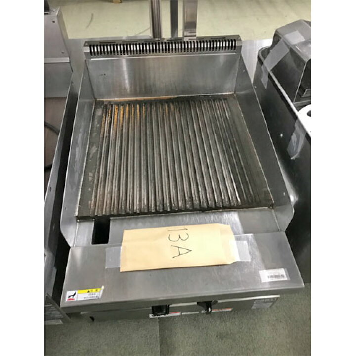 楽天市場】【業界最長1年保証】【中古】ガスグルーブグリドル 