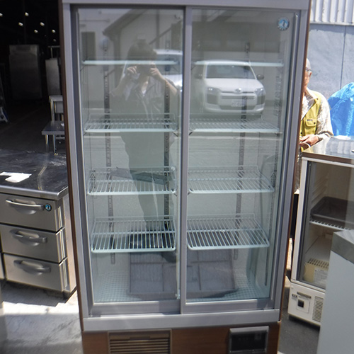 冷蔵リーチインショーケース ホシザキ RSC-90ET-B 幅900×奥行450×高さ1880 