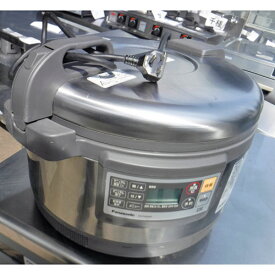 【中古】IH炊飯ジャー パナソニック(Panasonic) SRT-PGB36P 幅502×奥行429×高さ344 【送料別途見積】【業務用】【飲食店 店舗 厨房機器 電気炊飯器 業務用電気炊飯器】