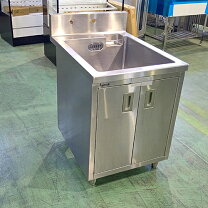 中古 流し台 ステンレス 1槽 幅90奥行45高さ80 （cm）