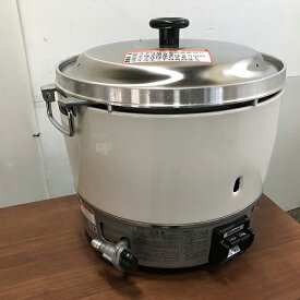 【中古】ガス炊飯ジャー 3升 リンナイ(Rinnai) RR-30S1 幅450×奥行421×高さ425 都市ガス 【送料別途見積】【業務用】【飲食店 店舗 厨房機器 ガス炊飯器 業務用ガス炊飯器】