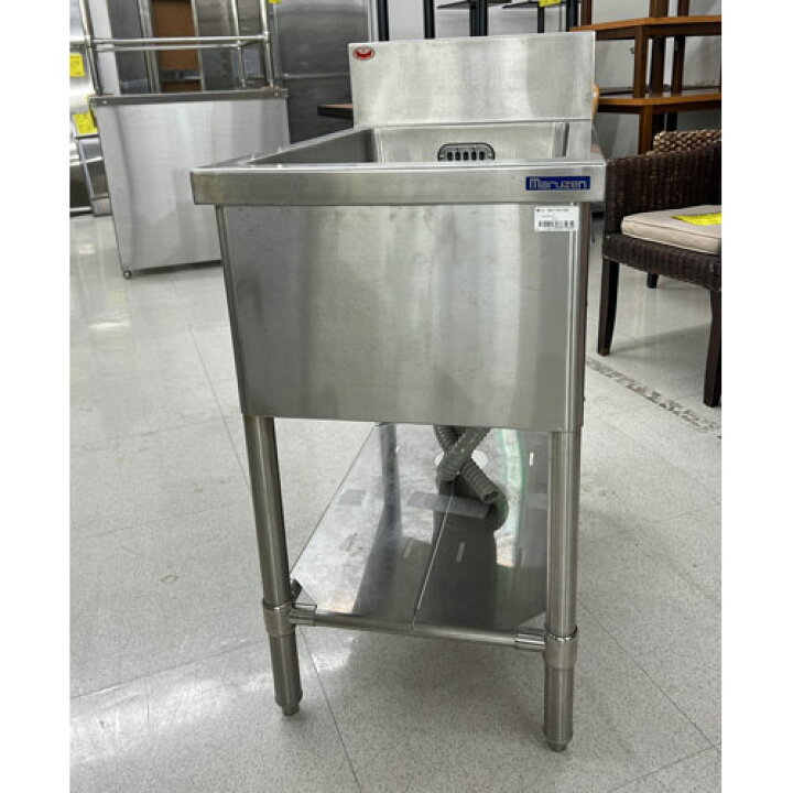 楽天市場】【中古】一槽シンク 幅450×奥行750×高さ800 【送料別途見積  
