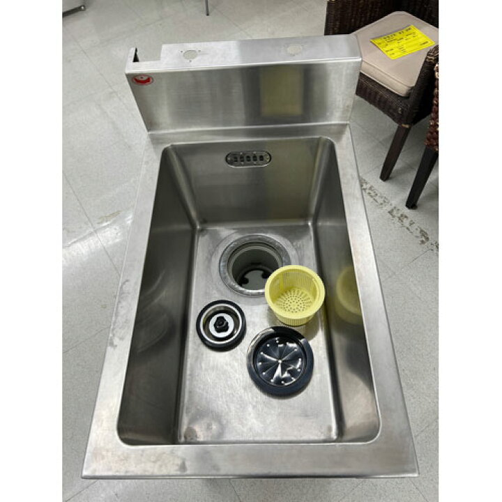 楽天市場】【中古】一槽シンク 幅450×奥行750×高さ800 【送料別途見積  