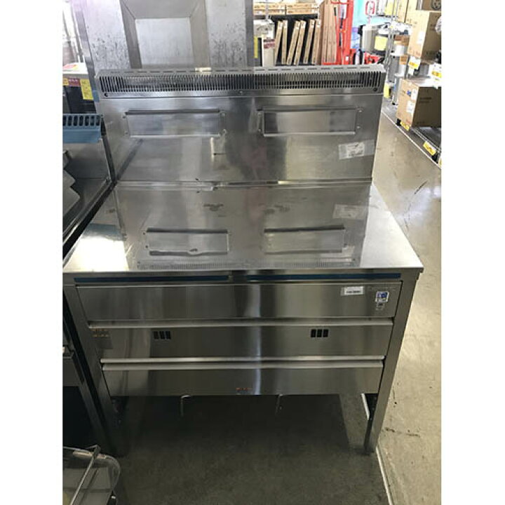 楽天市場】【中古】二槽ガスフライヤー タニコー TGFL-87CW 幅870×奥行 