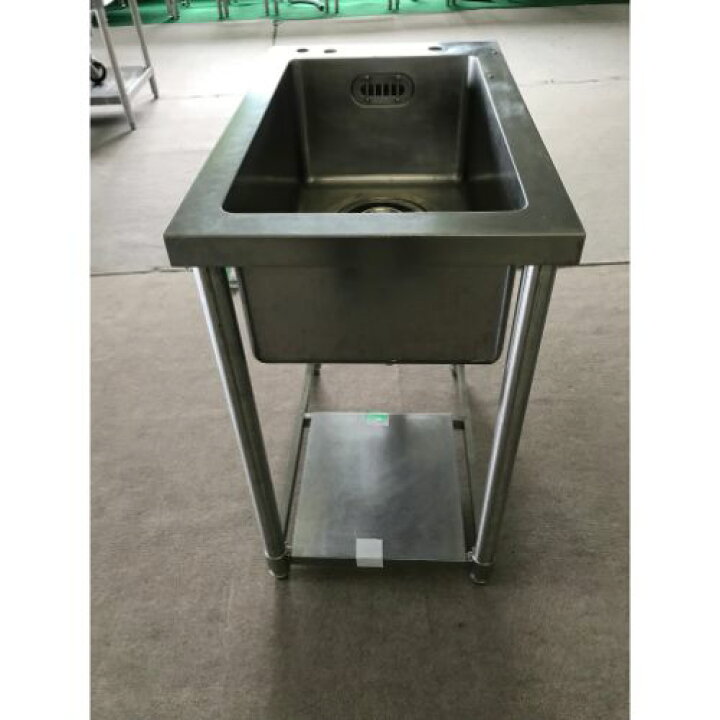 楽天市場】【中古】一槽シンク 幅450×奥行750×高さ850 【送料無料 