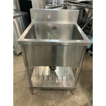 中古 流し台 ステンレス 1槽 幅90奥行45高さ80 （cm）